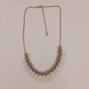 Vintage Grecian Gold Tone Costume Necklace